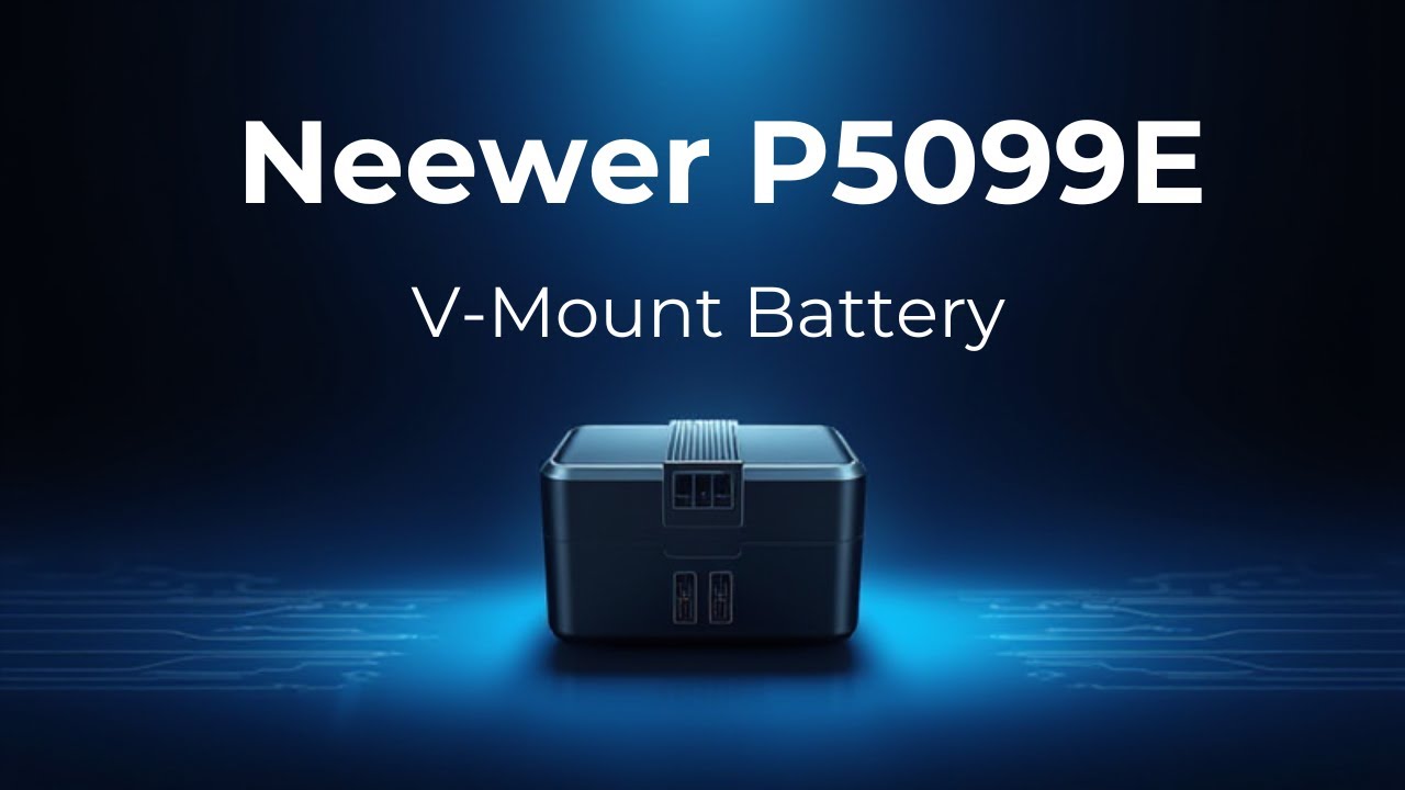 Аккумулятор Neewer P5099E V-Mount — компактная мощность для кинематографистов 🎥🔋 #VMount