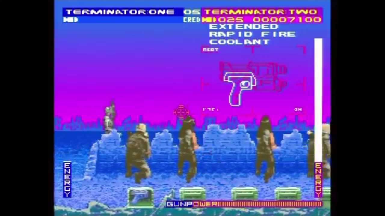 T2: The Arcade Game (Actual SNES Capture) - Super Scope Playthrough