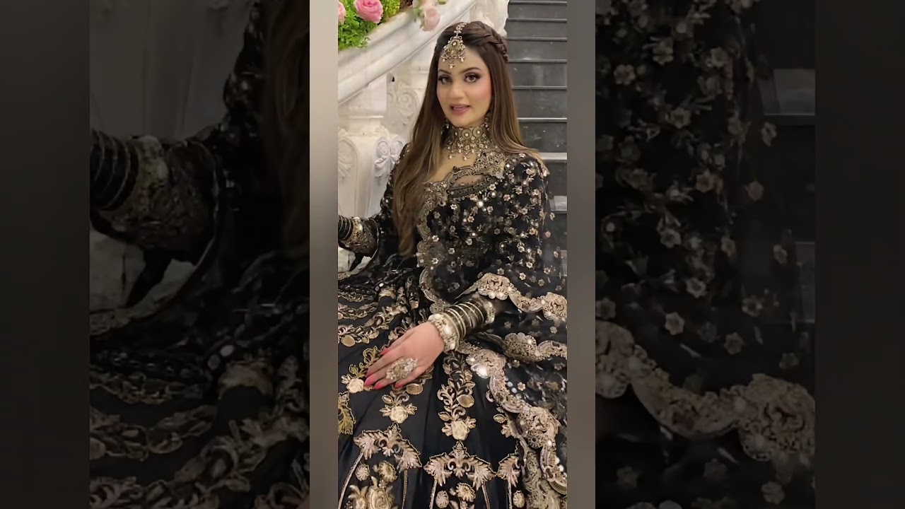 ##pakistanimodels #kashees #wedding #desinerbridalwear #fashiondress #trendingshorts #braidal