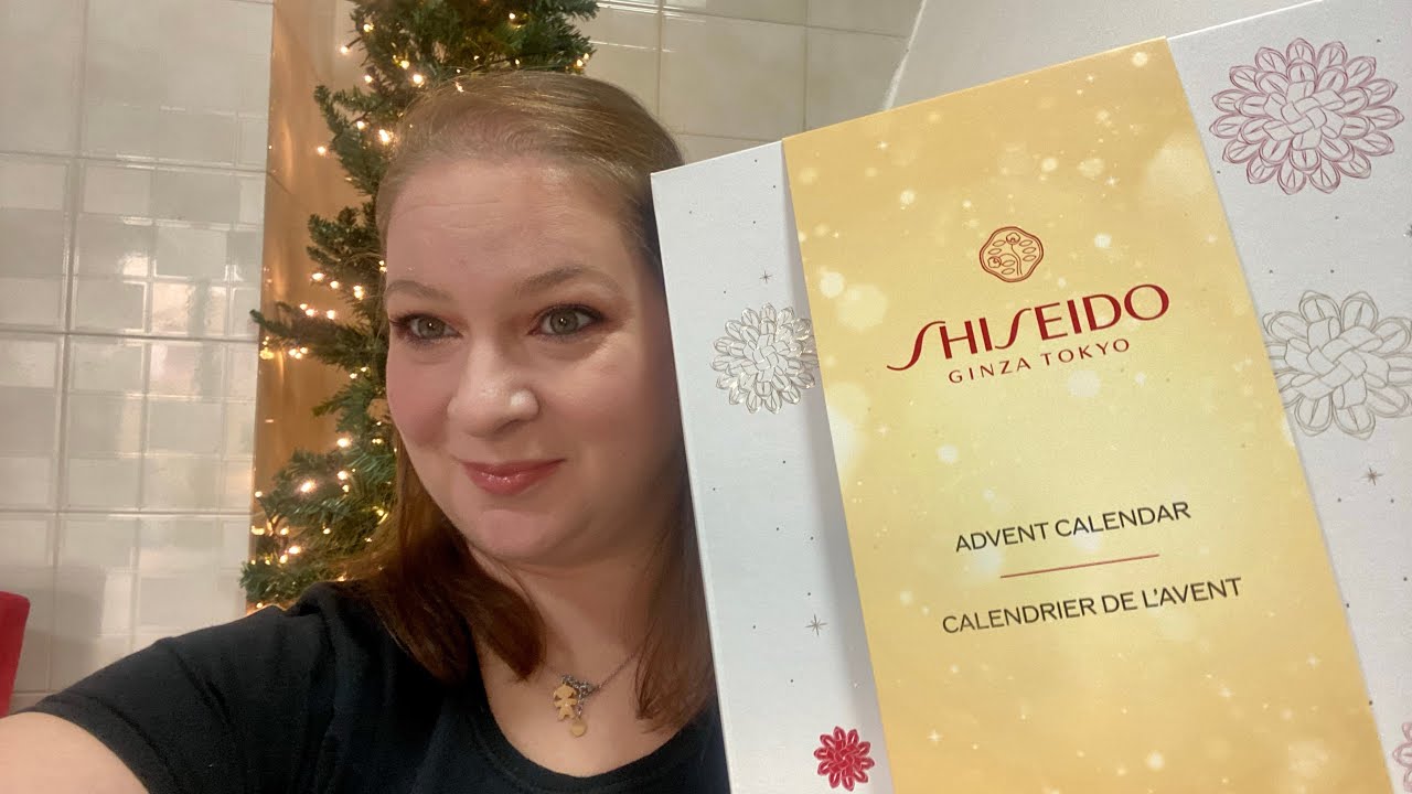 CALENDARIO DELL'AVVENTO SHISEIDO IL MIO BRAND PREFERITO!