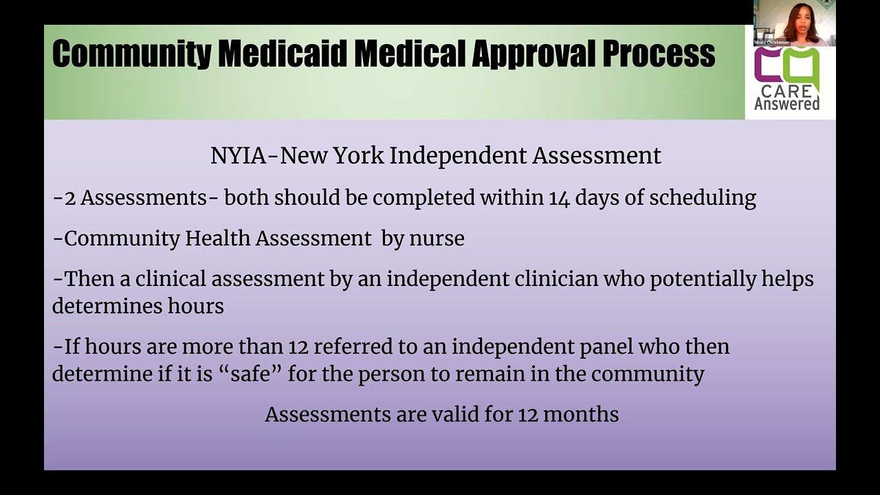 NYS Community Medicaid Update 2024
