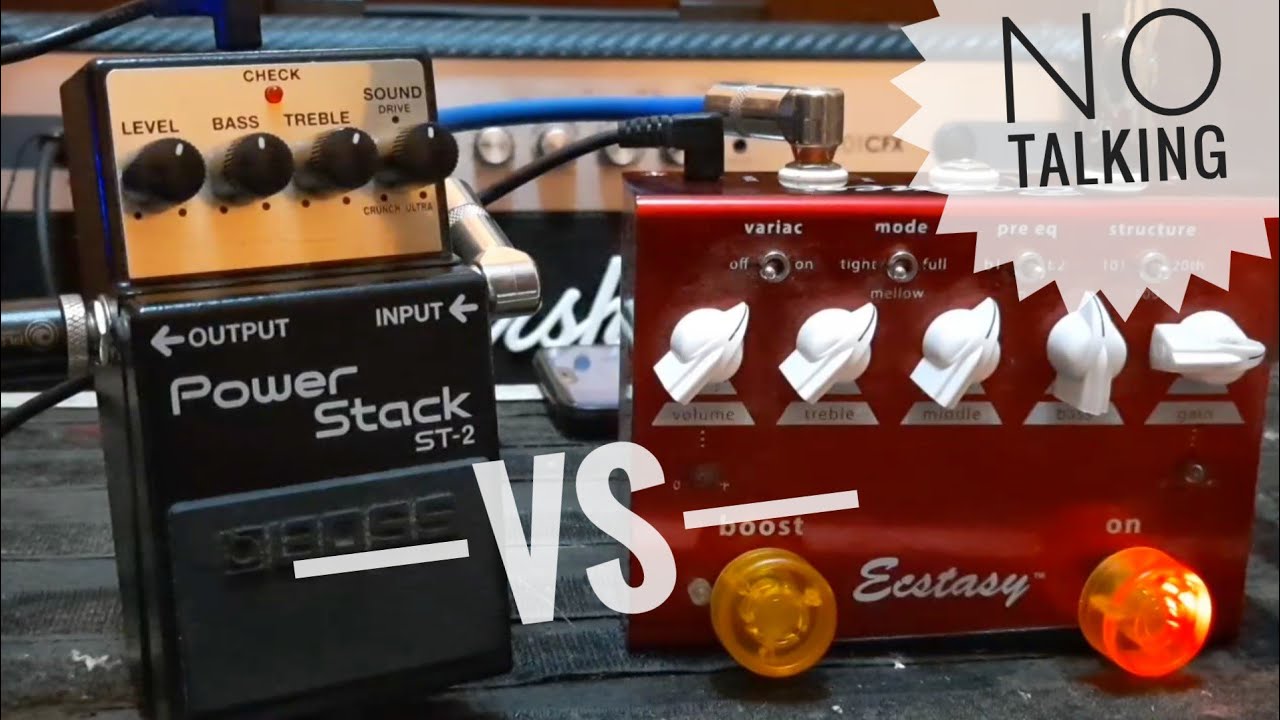 BOGNER Ecstasy VS BOSS st2