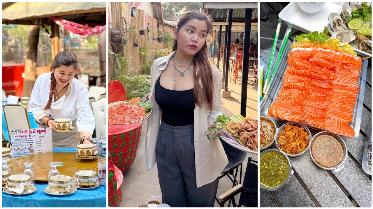Vlog ការងារចែ EiiRa តែសប្បាយខ្លាំងៗ🥳🤭👩🏻‍🍳🙏 