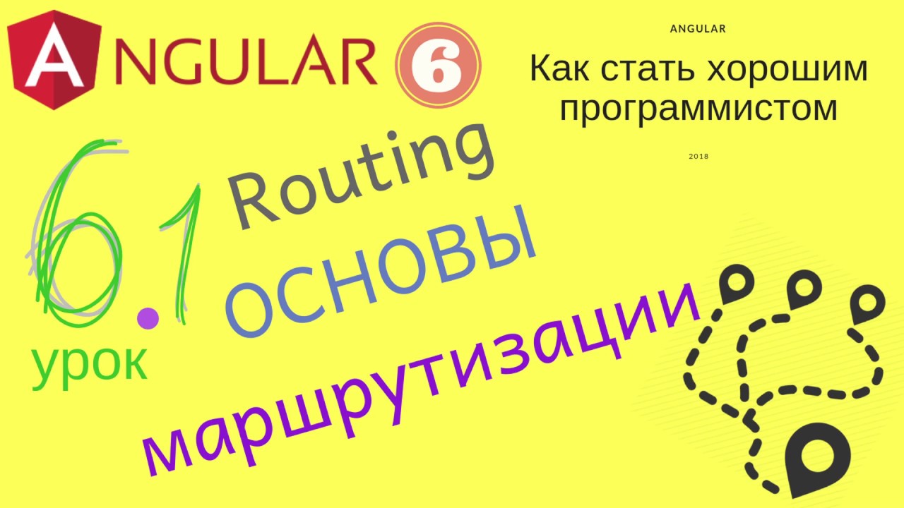 Angular 6. Урок 6.1 - Routing, основы маршрутизации