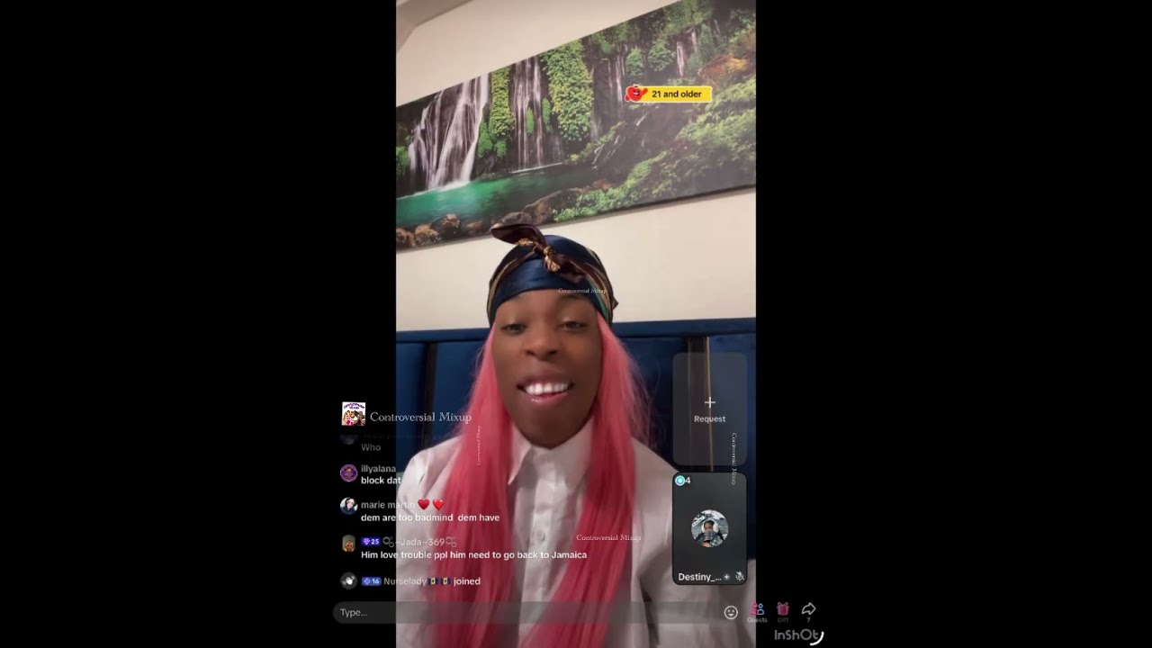 Destiny defends Akeam & said Dyema will be arre$ted in the UK. 