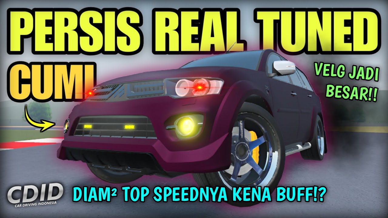 DIAM&sup2; DI FIX REWORK, PAJERO NON-LIMITED TUNED FULLSPEC MAKIN KENCENG!? | CDID V1.9.8 Roblox