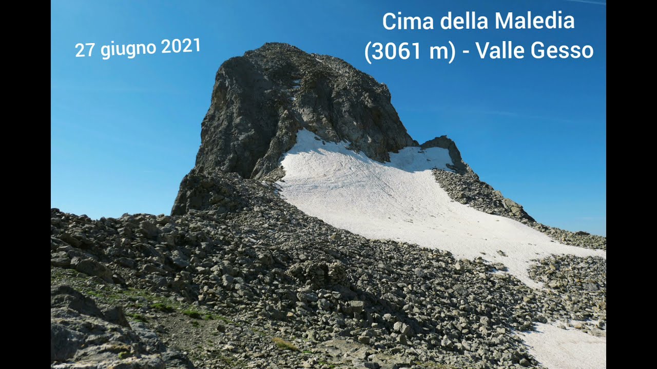 Cima della Maledia (3061 m) - Valle Gesso ( 27 giugno 2021)