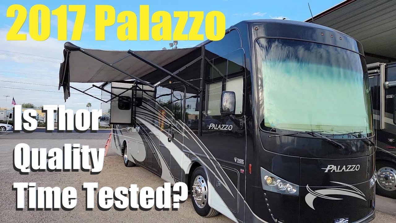 2017 Thor Palazzo Walk-Thru and Inspection and Emergency Repair