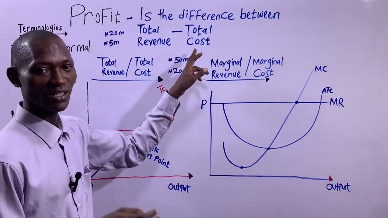 CONCEPT OF PROFIT, PROFIT MAXIMIZING OUTPUT AND BUSINESS LIFE CYCLE - PART 1