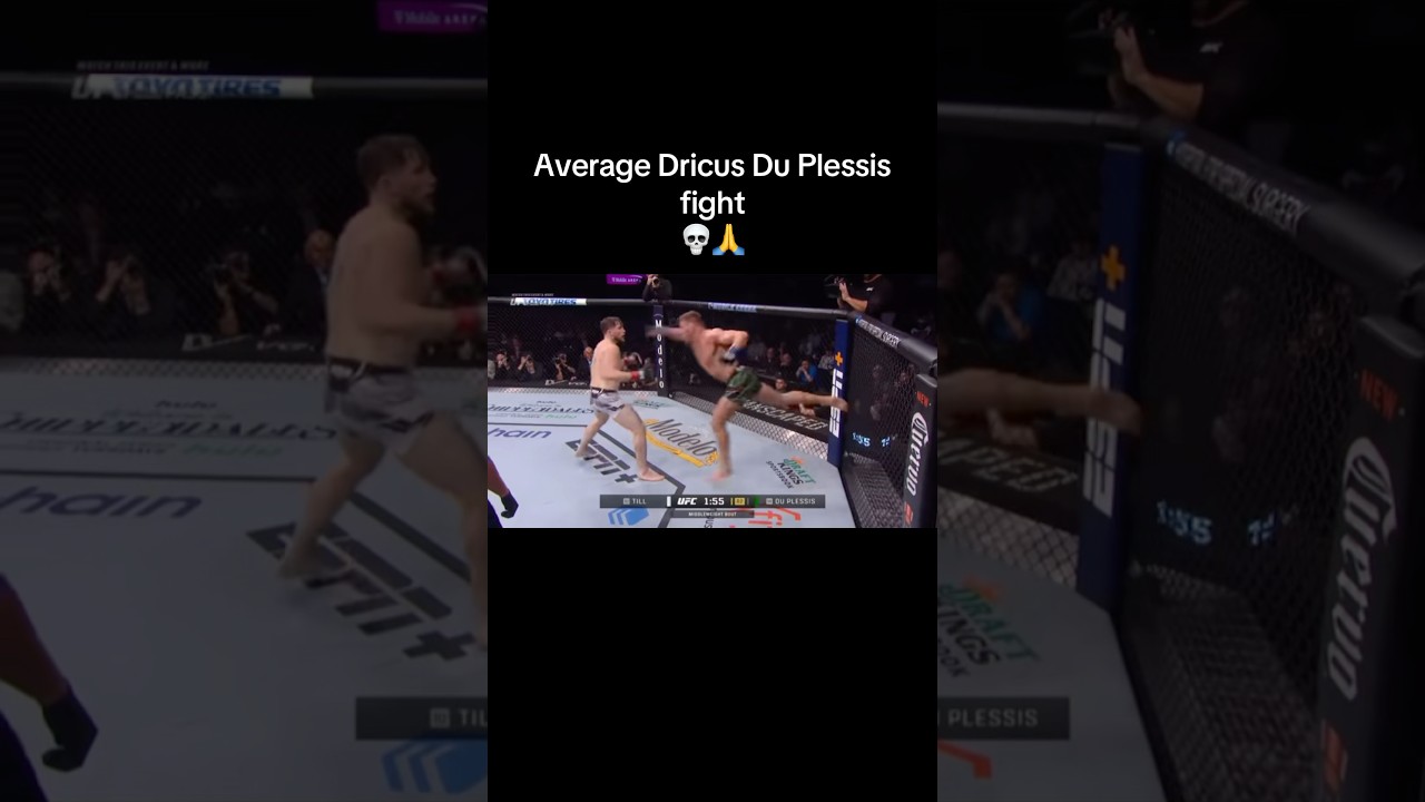 Average Dricus Du Plessis fight 💀🙏 #ufc #mma #dricusduplessis #khamzatchimaev #ufc319