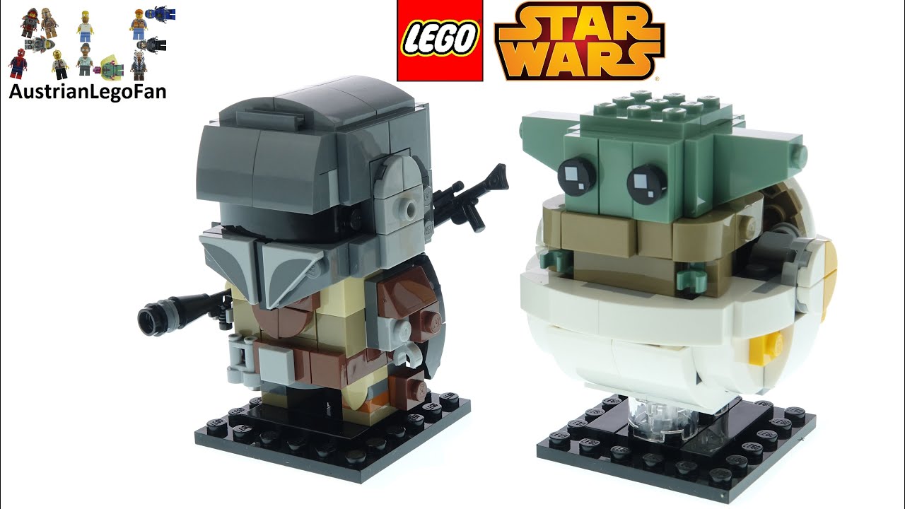 Mandalorian i dziecko LEGO Star Wars 75317 Szybka budowa