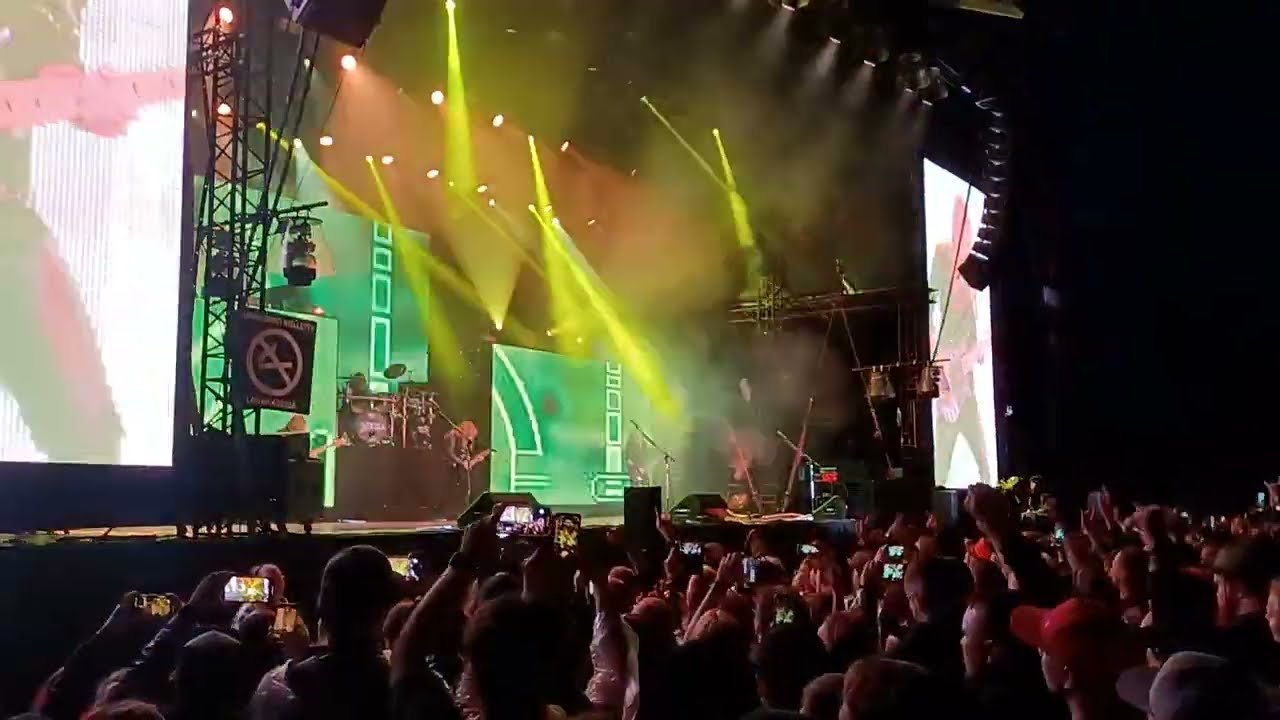 Kuopio Rock 2023 Megadeth - Intro, Hangar 18 (live)