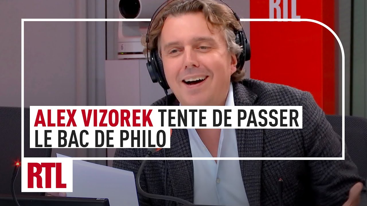 Alex Vizorek tente de passer le bac de philosophie