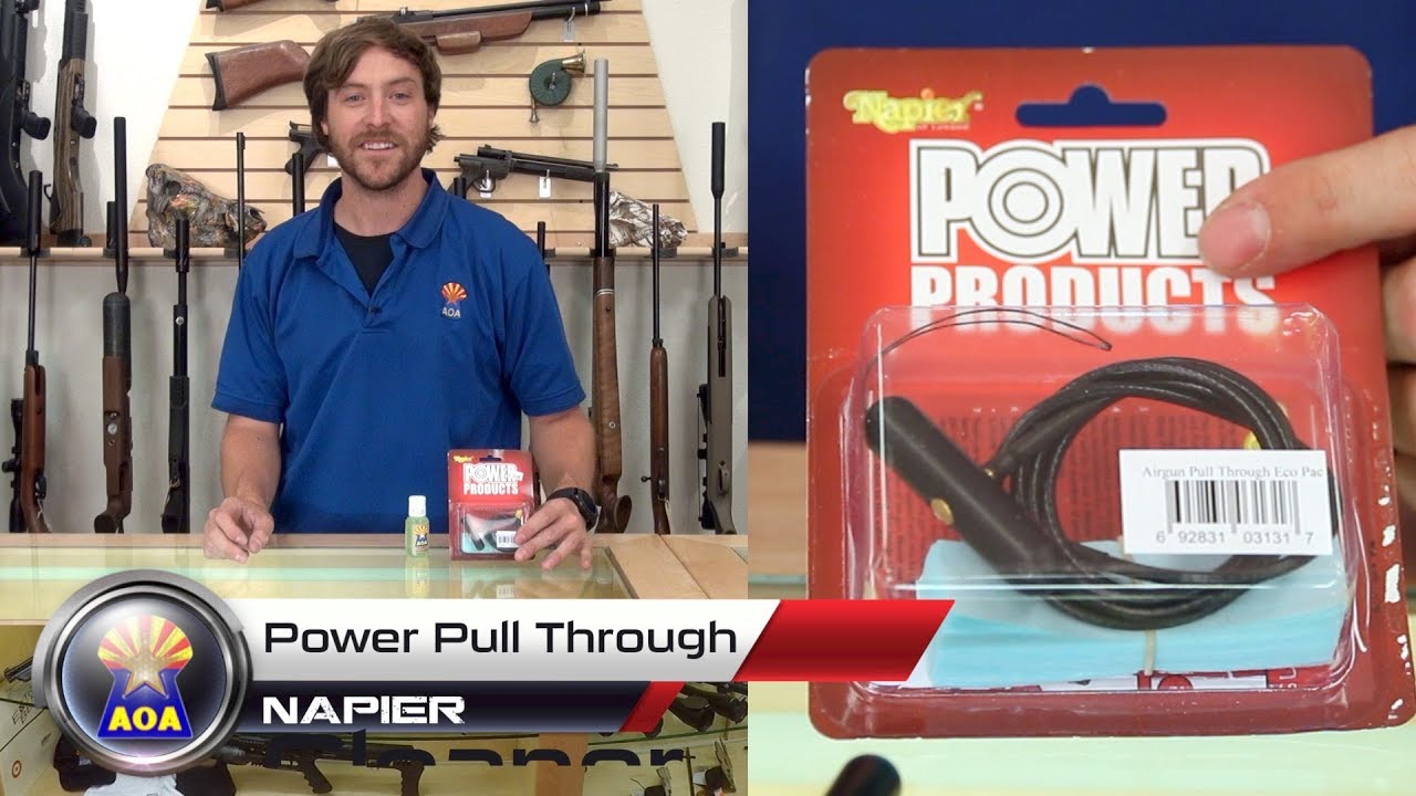 Napier Airgun Pull Thru Cleaning Kit
