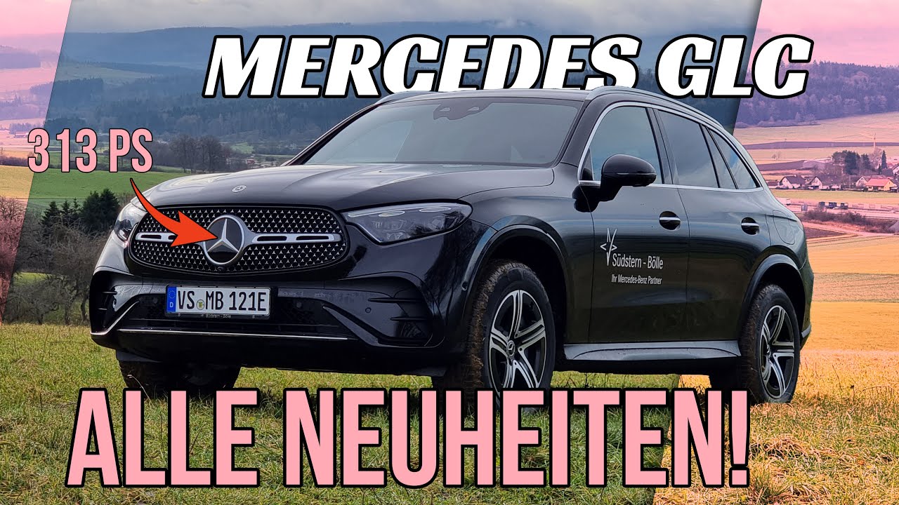 2023 Mercedes GLC 300e: Geländetauglich und auf Wunsch 130km elektrisch - Review, Fahrbericht, Test