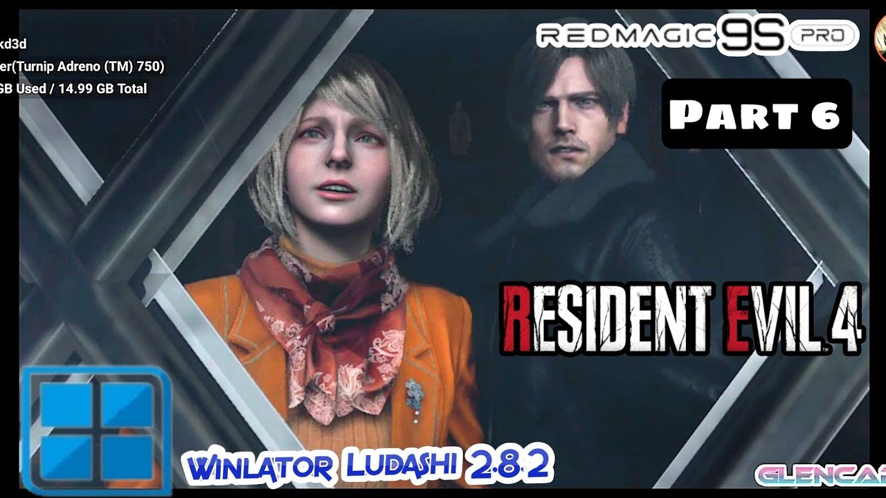 Resident Evil 4 Remake Part 6 Custom Set 720p Winlator Ludashi v2.8.2 Android Offline
