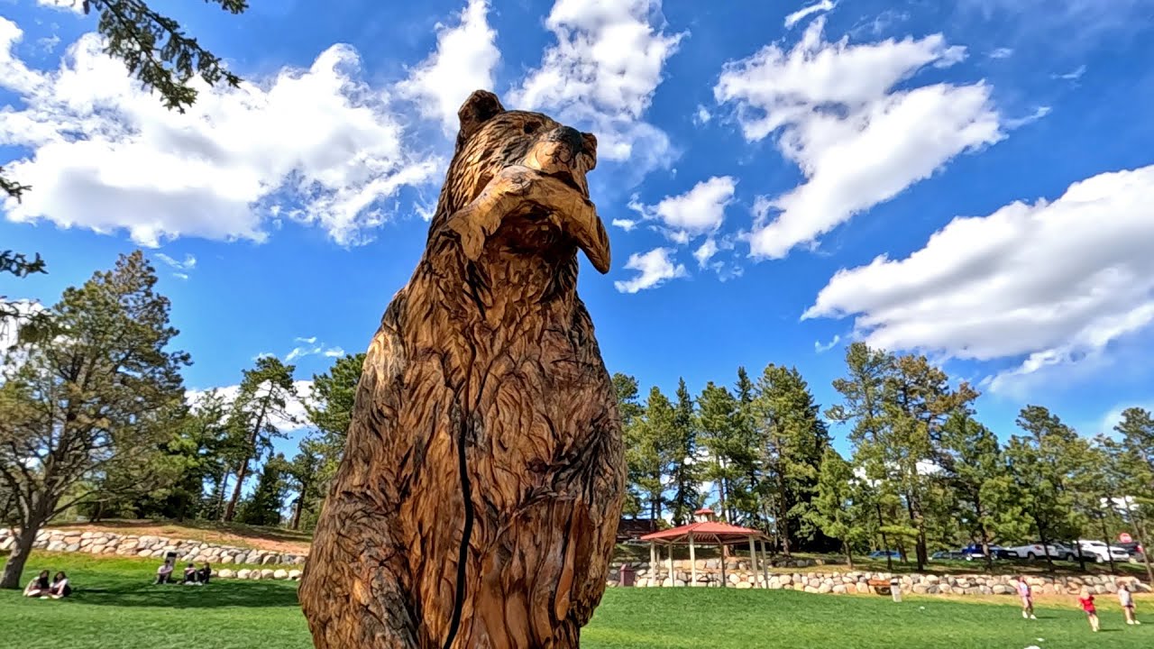 Exploring Downtown Woodland Park, Colorado | Memorial Park (May 23, 2024)