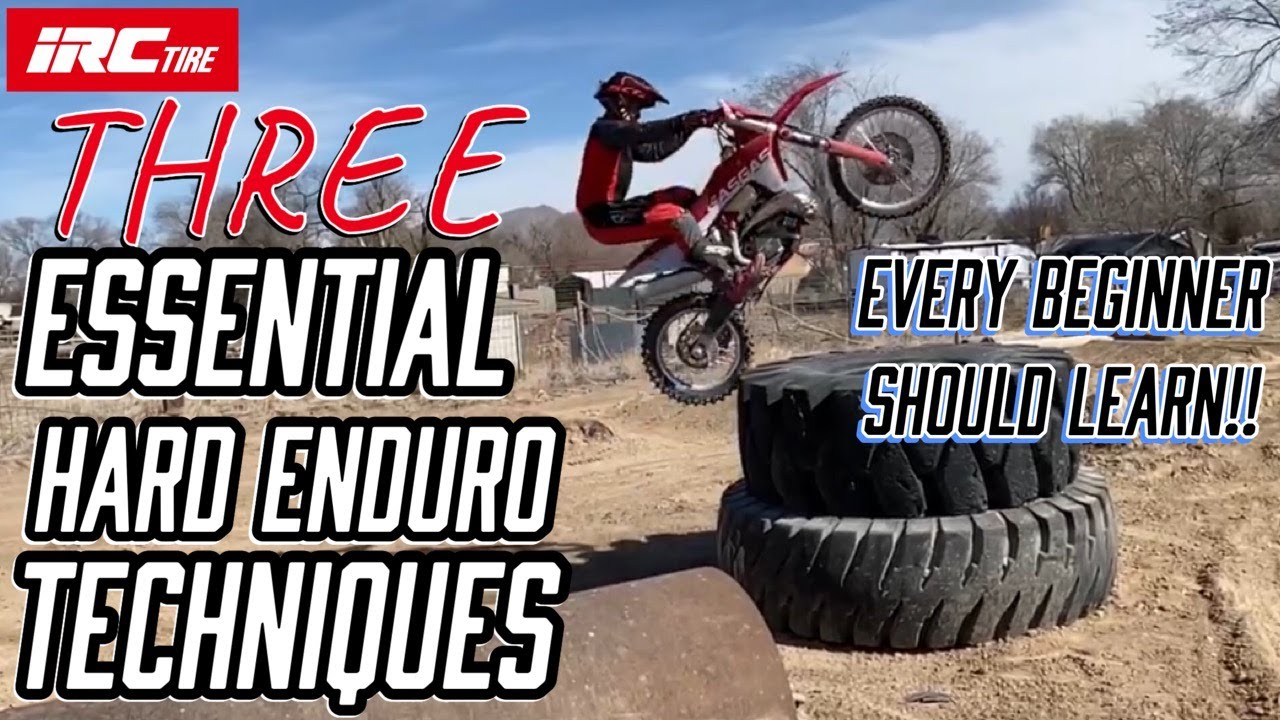 Three ESSENTIAL Hard Enduro Techniques, EVERY Beginner Should Learn!!