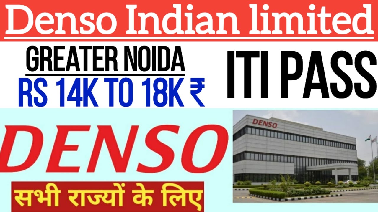 Denso india limited campus placement