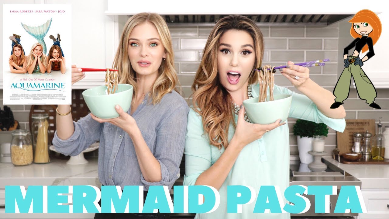 AQUAMARINE Pasta with Sara Paxton & Christy Carlson Romano