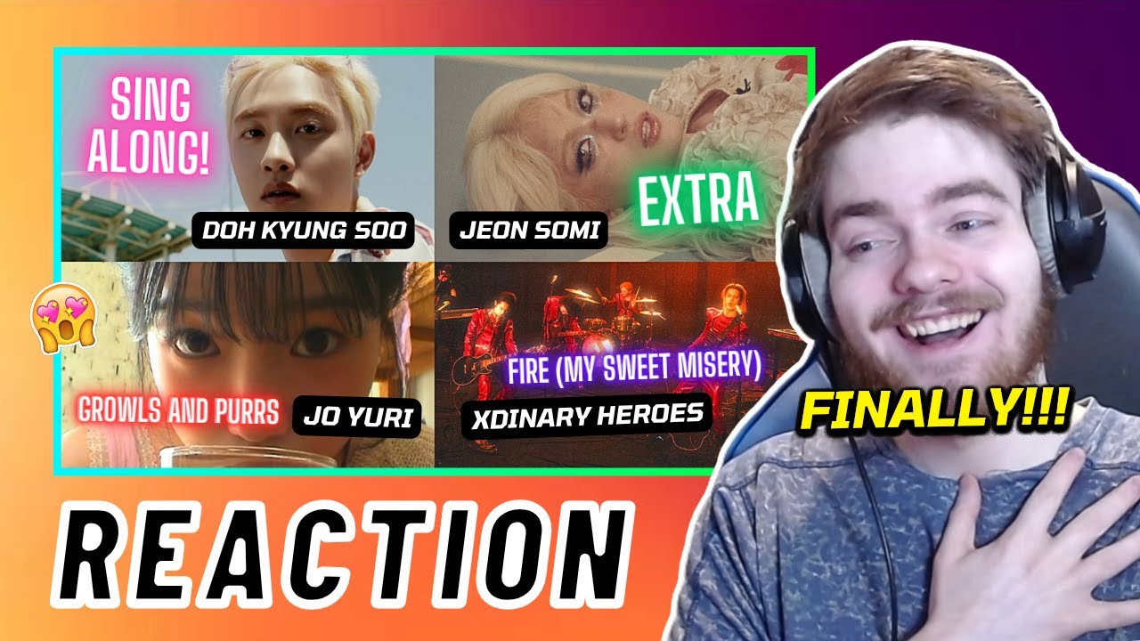 Doh Kyung Soo + JEON SOMI + JO YURI + Xdinary Heroes | K-POP MASHUP REACTION