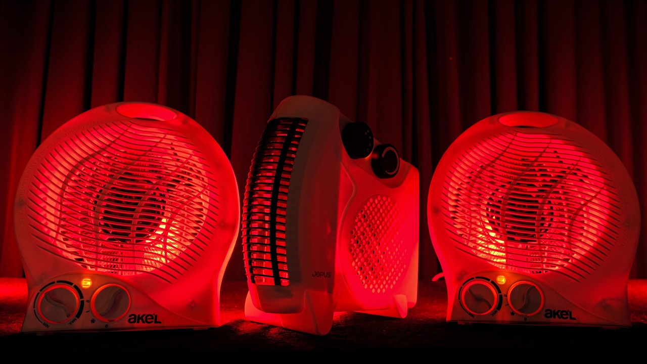 💤 Triple Fan Heater ASMR Style White Noise for Deep Sleep 😴