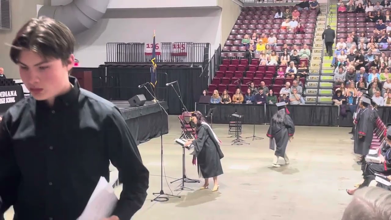 IHS Graduation, Class of 2025, Last Drum Major Salute