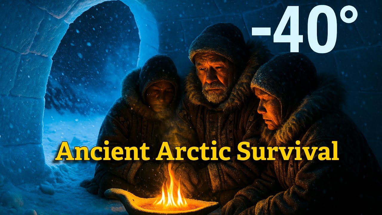 The Thule People's Genius Survival Methods | Igloos, Bone Tools, and Arctic Hunting