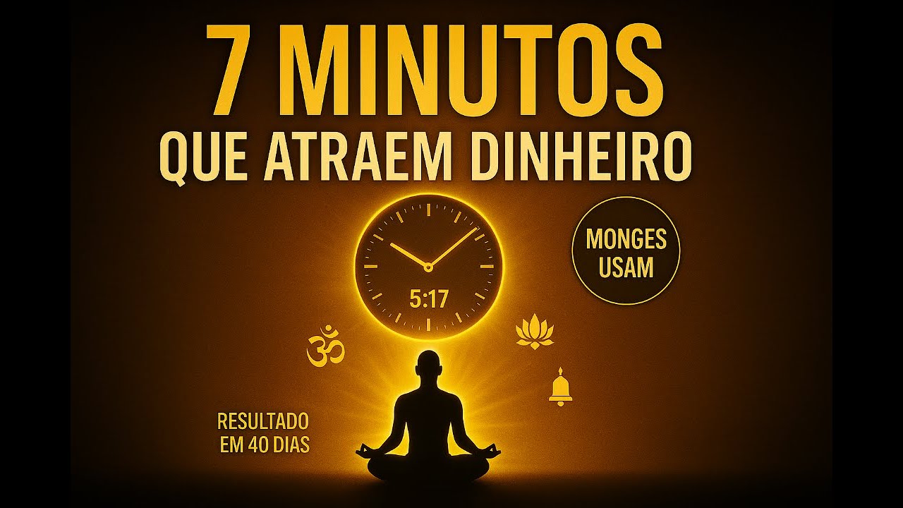 O Ritual de 7 Minutos Que Monges Usam Para Atrair Dinheiro Todos os Dias
