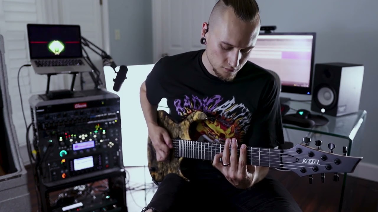 Meshuggah - Bleed - 7 String - 1 take - Scott Carstairs