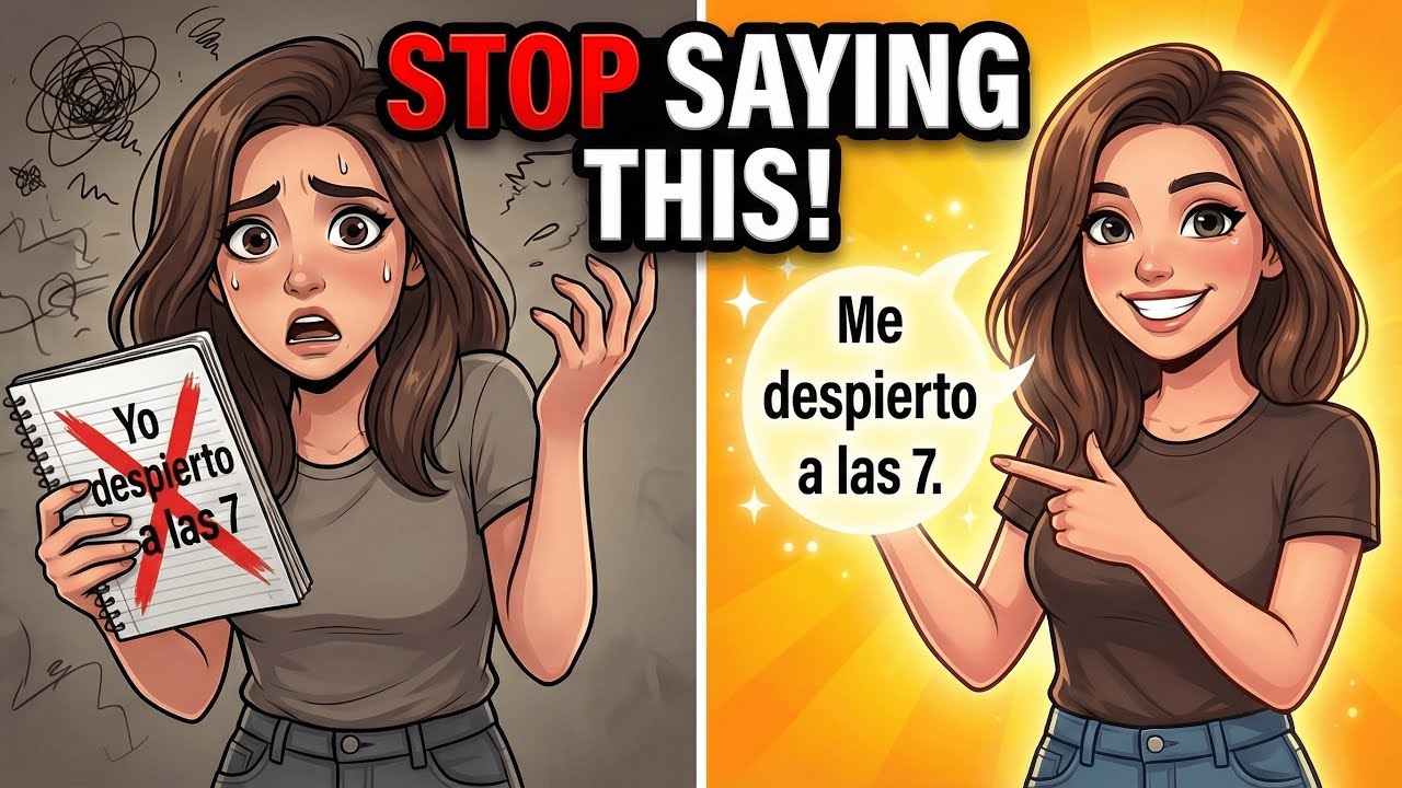 Describe Your ENTIRE Day in Spanish! (50 Beginner Phrases)