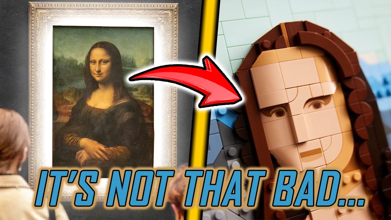 The LEGO Mona Lisa Isn't THAT Bad... 😬