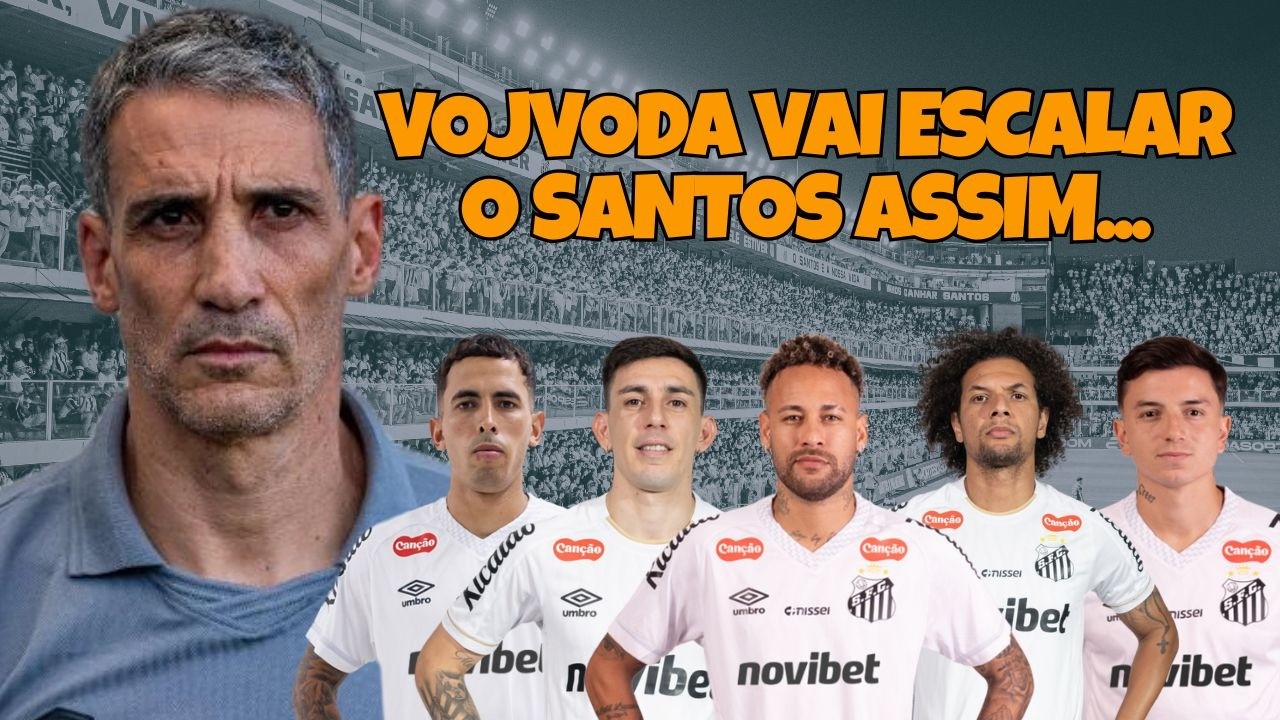 SANTOS x INTERNACIONAL: VOJVODA MUDA DE NOVO, DESISTE DOS 3 ZAGUEIROS E VOLTA AO 4-3-3