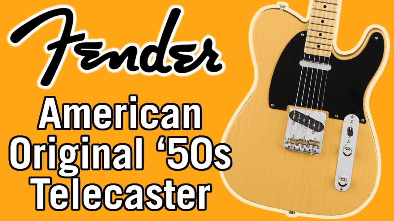 Fender American Original '50s Telecaster Full Demo