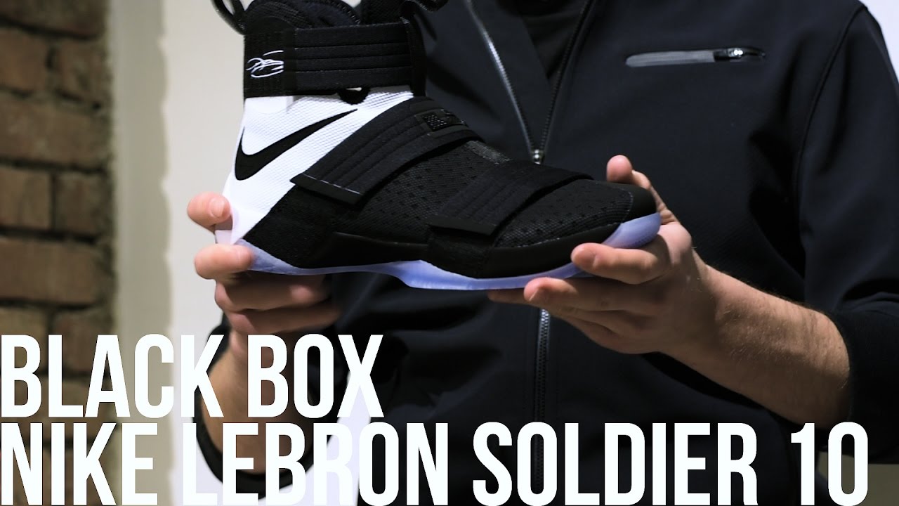 BLACK BOX: PRESENTAZIONE NIKE LEBRON SOLDIER 10