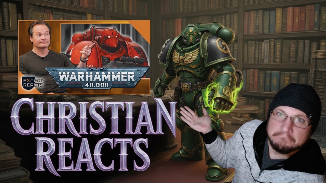Christian's Epic Reaction to Historian & Armour Expert Reacts to Warhammer Plus Animations