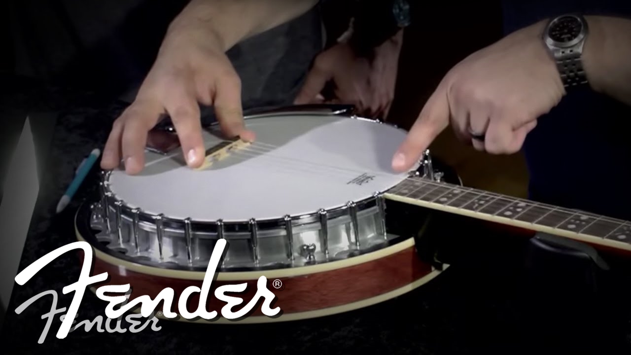 How to Place & Install a Banjo Bridge | Fender
