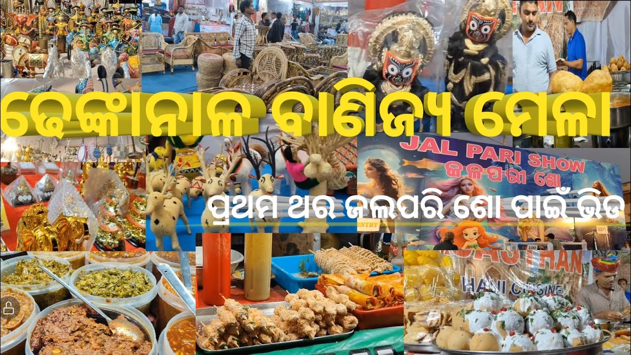 ଢେଙ୍କାନାଳ ବାଣିଜ୍ୟ ମେଳା ||ଜଳପ୍ଵରୀ ଶୋ ପାଇଁ ଭିଡ ପ୍ରବଳ | dhenkanal Banijya mela 2026 || the priya vlogs 
