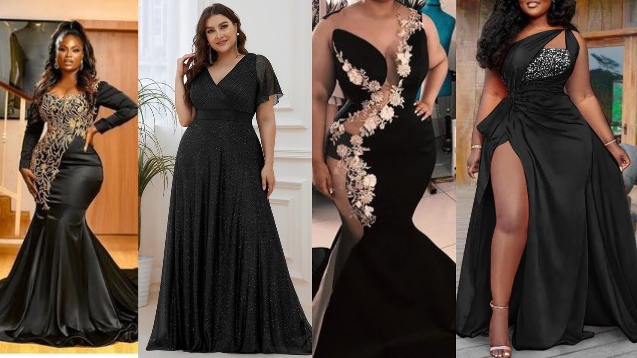 Classy Evening gowns for plus size beautiful ladies; Evening Dresses 2023