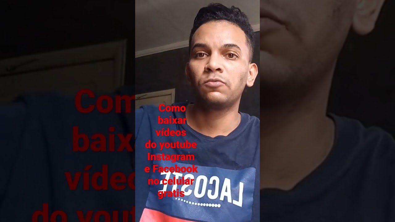 como baixar v&iacute;deos do youtube Instagram e Facebook no celular gratis v&iacute;deo completo no canal 👍
