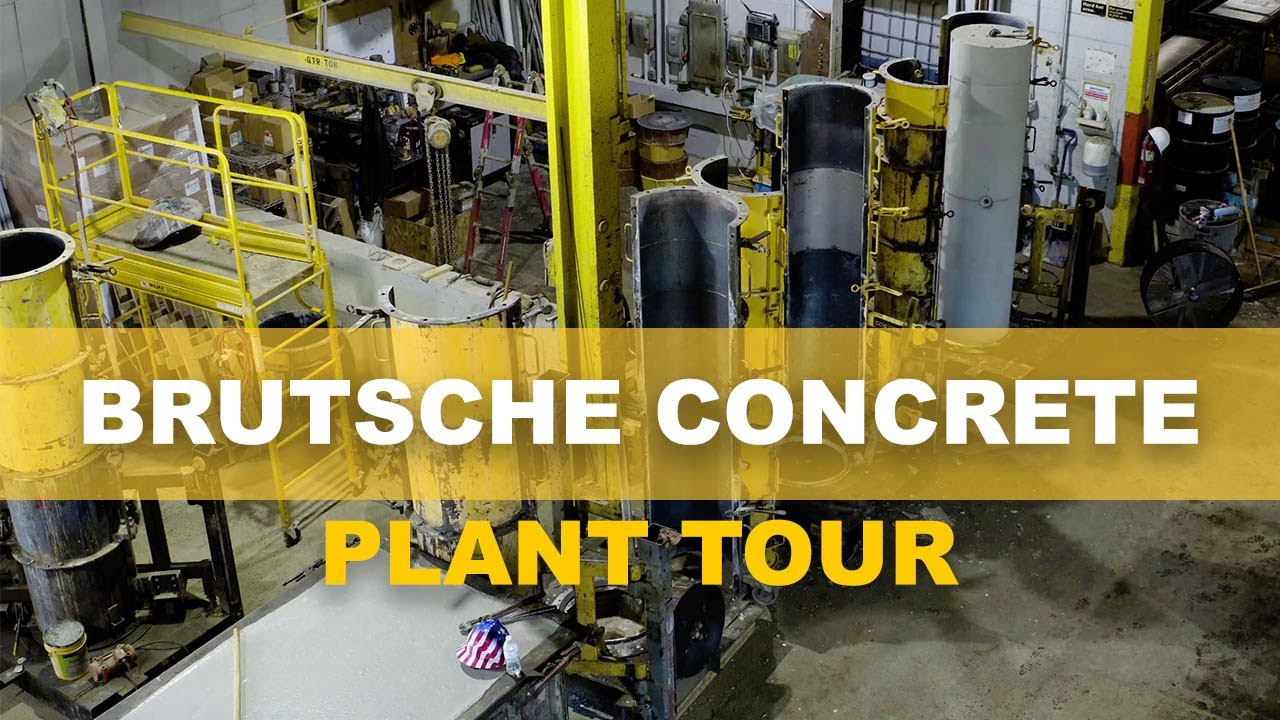 (Plant Tour) Precast Concrete Production Facility In Michigan - Brutsche Concrete Products