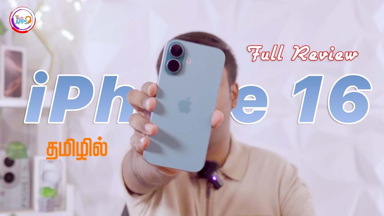 📱 iPhone 16 Hands-On Full Review: Worth the Upgrade? 🤔 TechApps Tamil