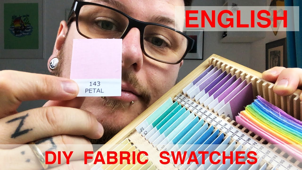 Make Your Own Fabric Swatches (DIY)