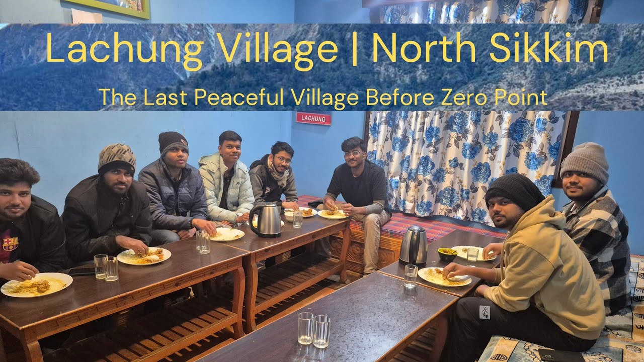 Lachung Village | North Sikkim | Lachung to Zero Point Road Trip #Sikkim 