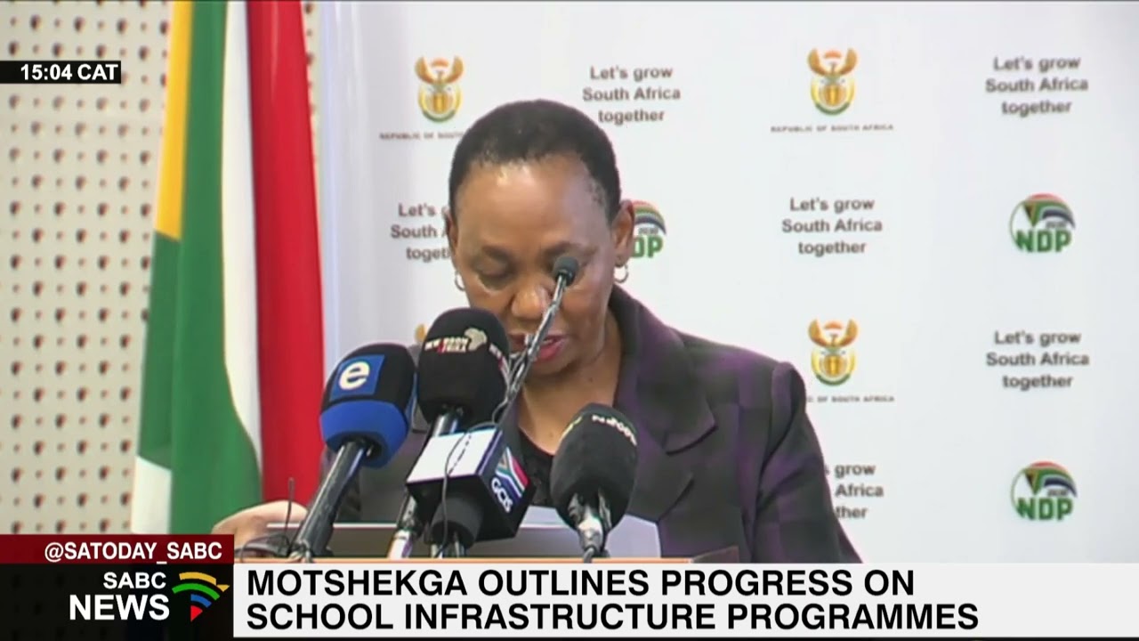Considerable progress made on school infrastructure programmes: Motshekga