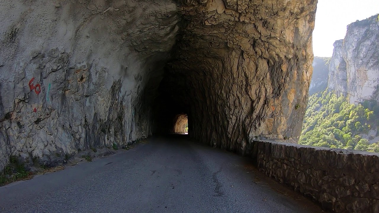 Gorges du Nan à vélo par Cognin les Gorges