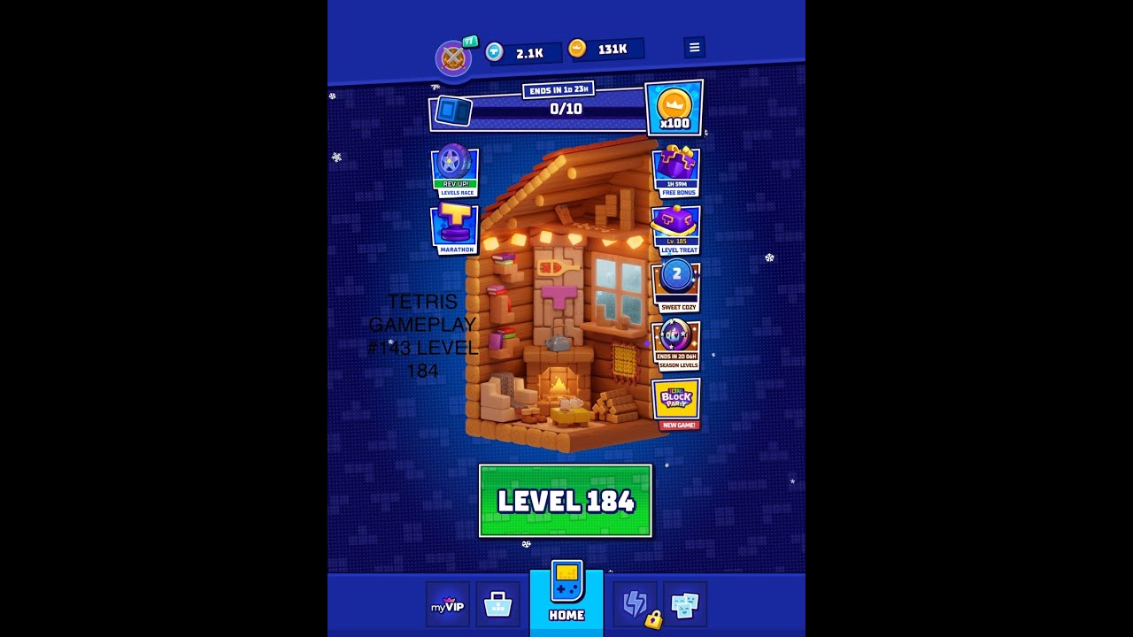 Tetris mobile gameplay 