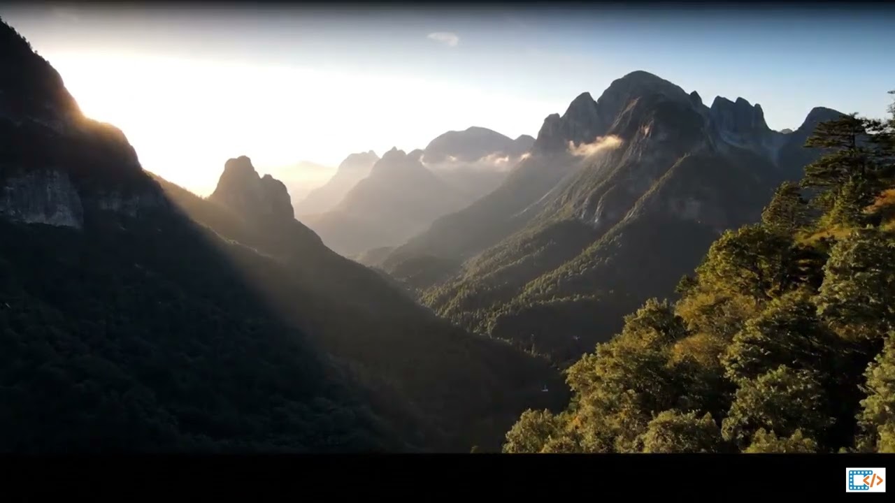 FREE 4K Drone Footage: Majestic Misty Mountains at Sunrise (Cinematic Stock Video)