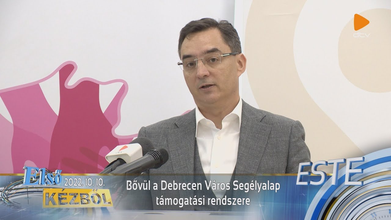 Bővül a Debrecen Város Segélyalap támogatási rendszere