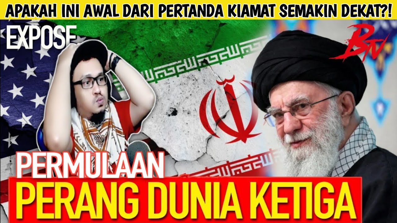 TIMUR TENGAH MEMBARA‼️ DUNIA TUNGGU APA AKAN JADI SETERUSNYA‼️ K0NFL1K ISRIWIL MAMARIKA VS IRAN